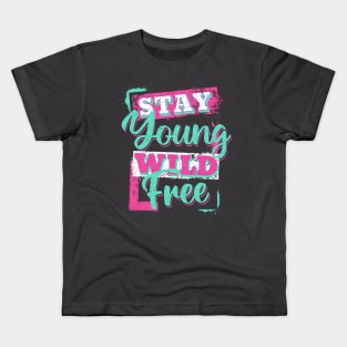 Young Wild & Free Kids T-Shirt